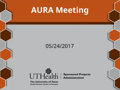 AURA Meeting 05/24/2017 Agenda Grants Team Update