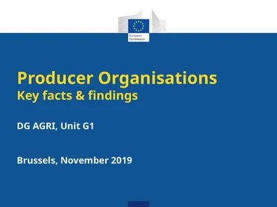 Producer Organisations Key facts & findings DG