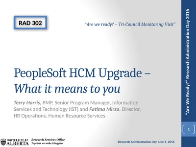 PeopleSoft HCM Upgrade – What it means to you