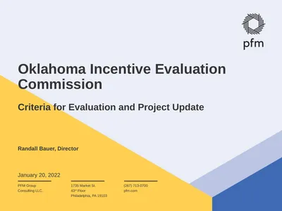 Oklahoma Incentive Evaluation Commission Criteria