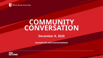 COMMUNITY CONVERSATION December 8, 2020