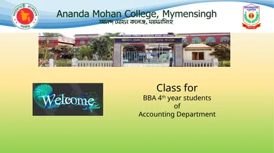 Class for BBA 4th year students of Accounting