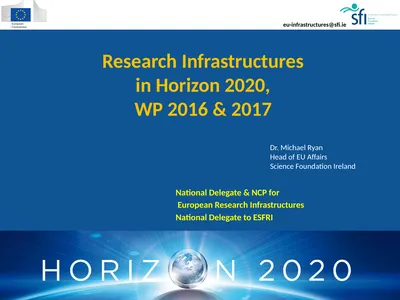 National Delegate & NCP for European Research