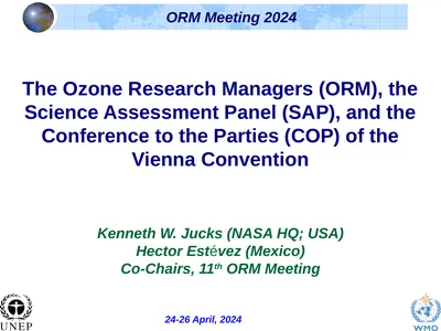 The Ozone Research Managers (ORM), the Science