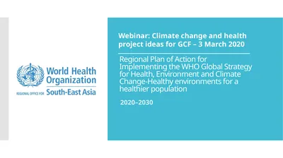 Regional Plan of Action for Implementing the WHO