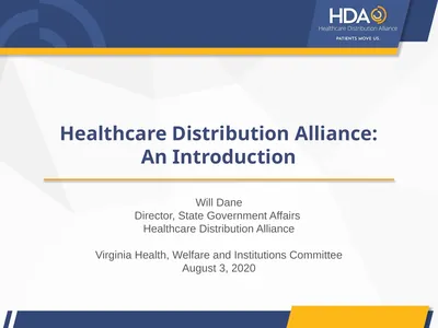 Healthcare Distribution Alliance: An Introduction