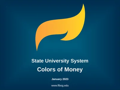 State University System Colors of Money January