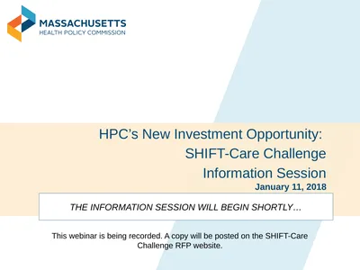 January 11, 2018 HPC’s New Investment Opportunity: