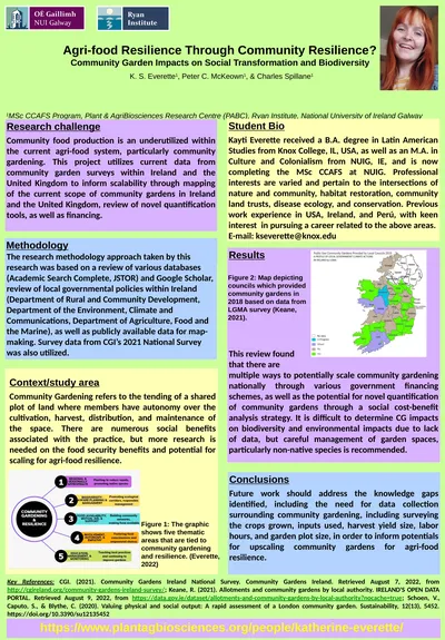 Agri-food Resilience Through Community Resilience?