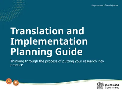 Translation and Implementation Planning Guide