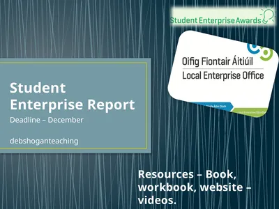 Student Enterprise Report Deadline – December