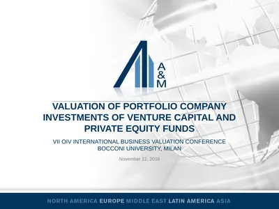 Valuation of Portfolio Company Investments of