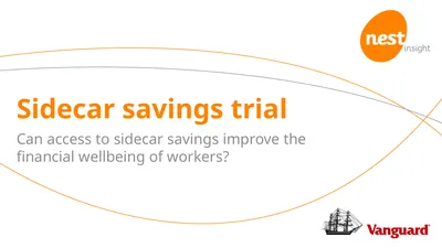 Sidecar savings trial Can access to sidecar