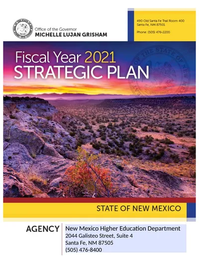 New Mexico Higher Education Department 2044