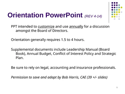 1 Orientation PowerPoint (REV 4-14) PPT intended