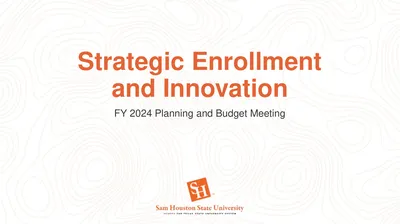 Strategic Enrollment and Innovation FY 2024