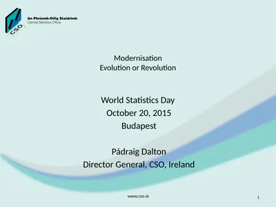 Modernisation Evolution or Revolution World