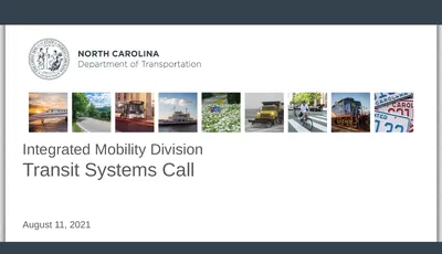 Integrated Mobility Division Transit Systems Call