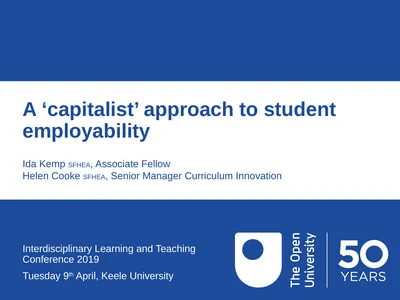 A ‘capitalist’ approach to student employability