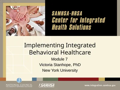 Implementing Integrated Behavioral Healthcare