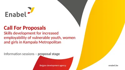 Call For Proposals Skills development for