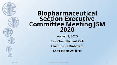 Biopharmaceutical Section Executive Committee