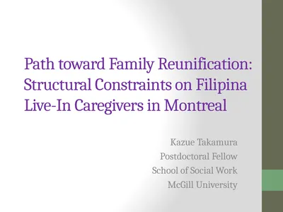 Path toward Family Reunification: Structural