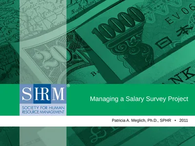 Managing a Salary Survey Project Patricia A.