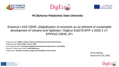 P6 Zhytomyr Polytechnic State University Erasmus+
