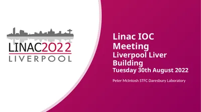 Linac IOC Meeting Liverpool Liver Building Tuesday