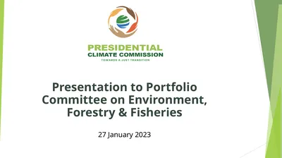 Presentation to Portfolio Committee on