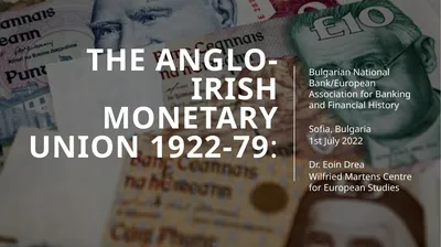The anglO-IRISH mONETARY UNION 1922-79: Bulgarian