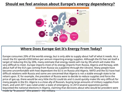 Should we feel anxious about Europe’s energy