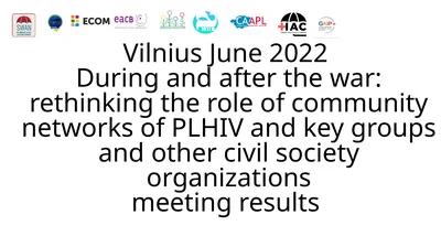 Vilnius June 2022 During and after the war: