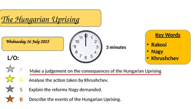 B S G P Analyse the action taken by Khrushchev.