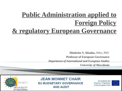 Public Administration applied to Foreign Policy &