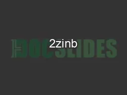 2zinb—Zero