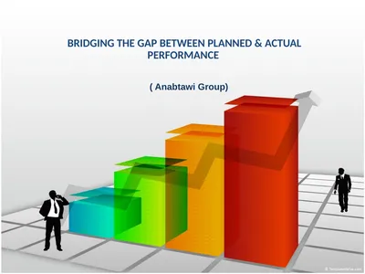 Bridging the gap between planned & actual