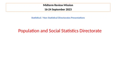 Midterm Review Mission 16-24 September 2023