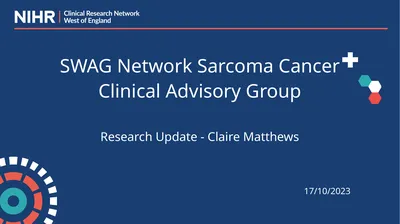 Research Update - Claire Matthews SWAG Network