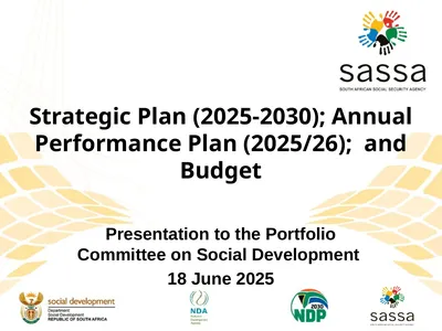 Strategic Plan (2025-2030); Annual Performance