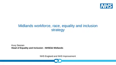 Midlands workforce, race, equality and inclusion