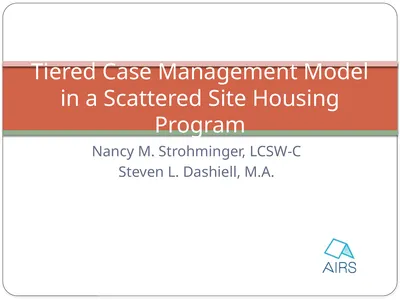 Nancy M. Strohminger, LCSW-C Steven L. Dashiell,