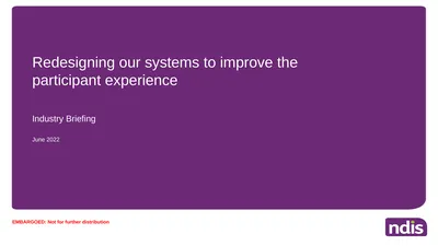 Redesigning our systems to improve the participant