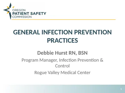 General Infection Prevention Practices Debbie
