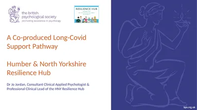 A Co-produced Long-Covid Support Pathway Humber &