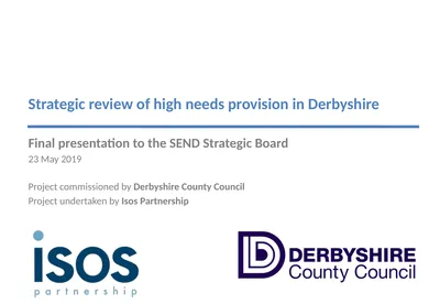 Strategic review of high needs provision in