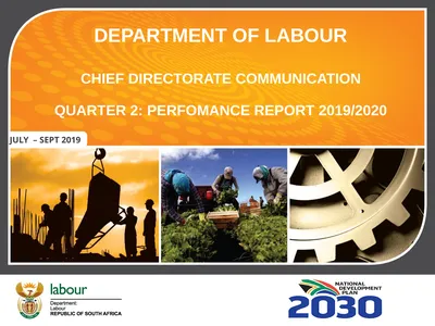 DEPARTMENT OF LABOUR CHIEF DIRECTORATE