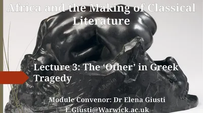 Africa and the Making of Classical Literature