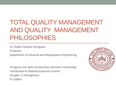 Total Quality Management and Quality Management